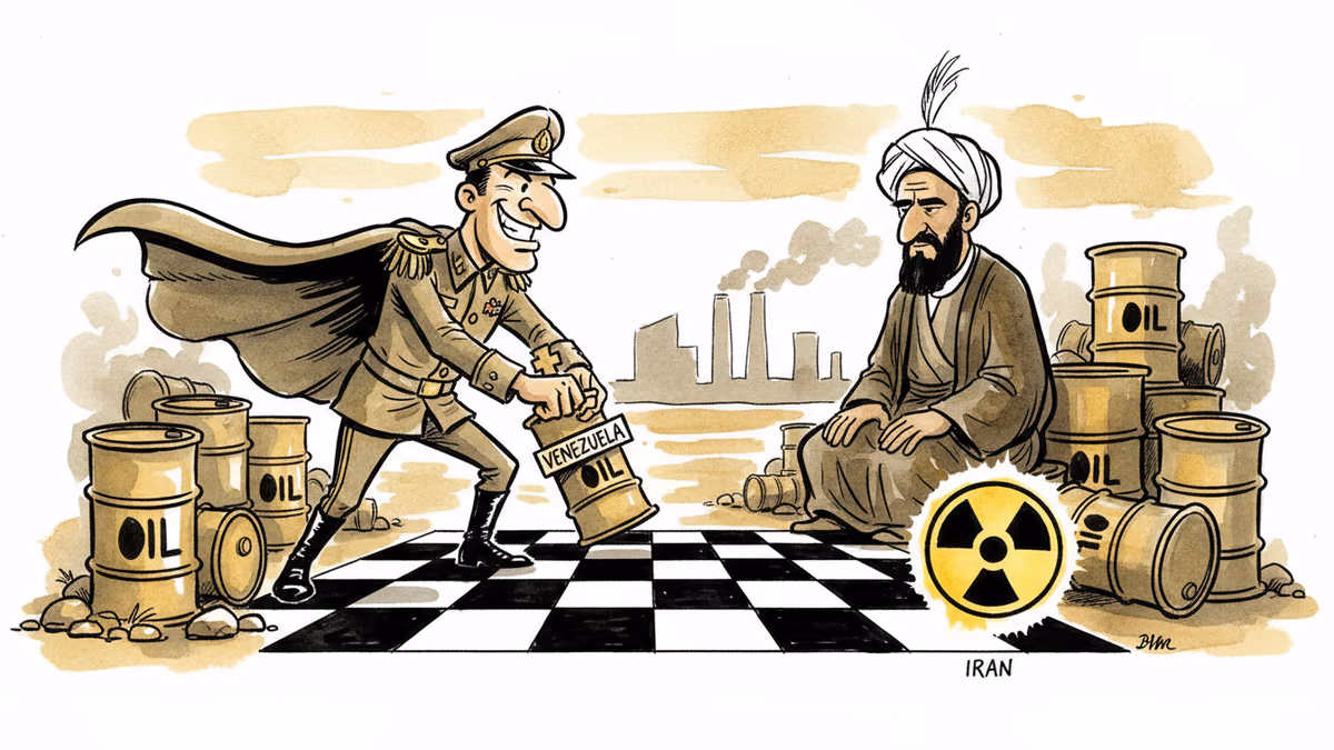 베네수엘라 전술, 이란에서 왜 통하지 않는가