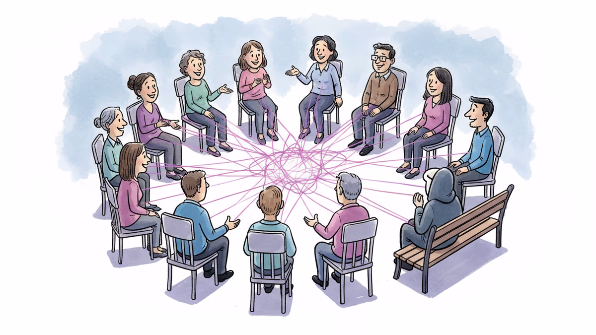 혼자 치료받기가 답일까? 집단 상담의 숨겨진 힘