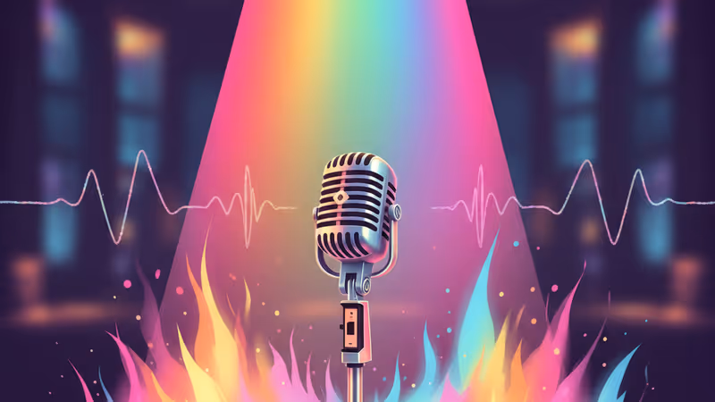 보이 미츠 월드 촬영장의 어두운 조명과 빈 의자