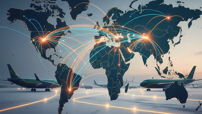 紐約機場被積雪覆蓋的飛機與受暴風雪影響的航廈景象