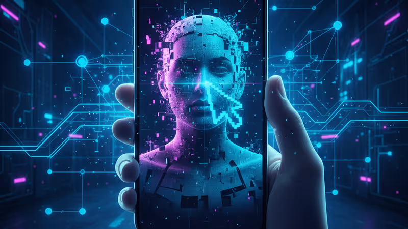 X 플랫폼에서 AI 편집 툴로 이미지가 조작되는 모습