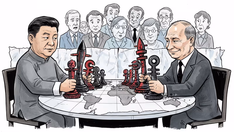 시진핑-푸틴, 2025년 첫 화상회담에서 '거대한 계획' 언급