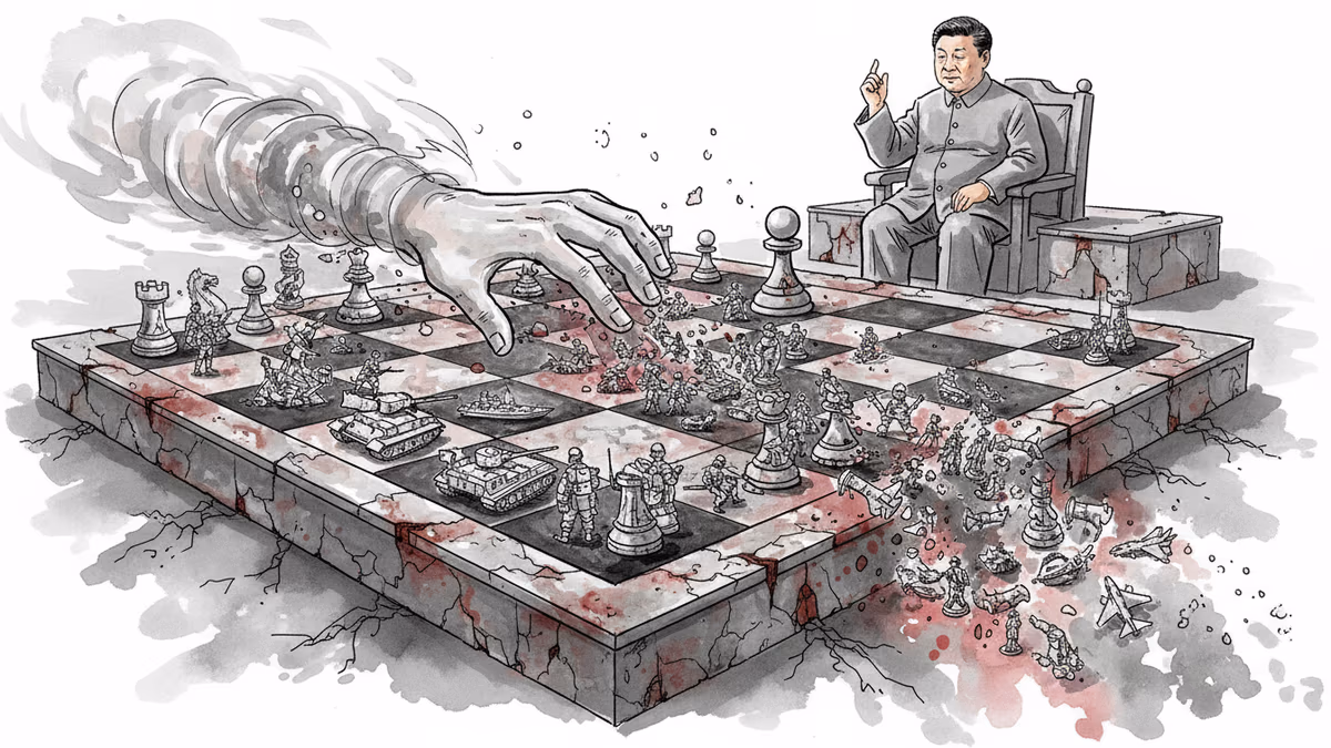 시진핑의 가장 가까운 군부 측근이 숙청당했다