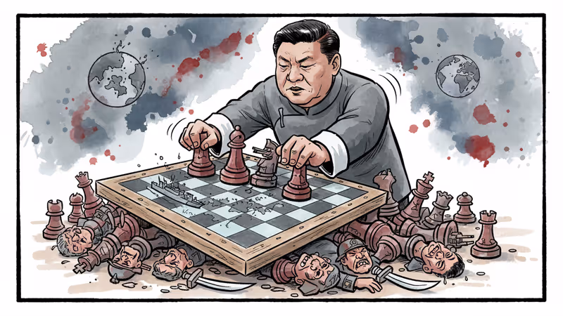 Xi's Ruthless Purge of His Oldest Military Ally