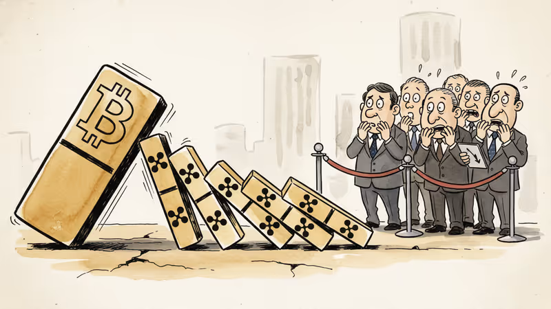 XRP 투자자들, 하루 만에 5% 손실... 비트코인 하락의 도미노 효과