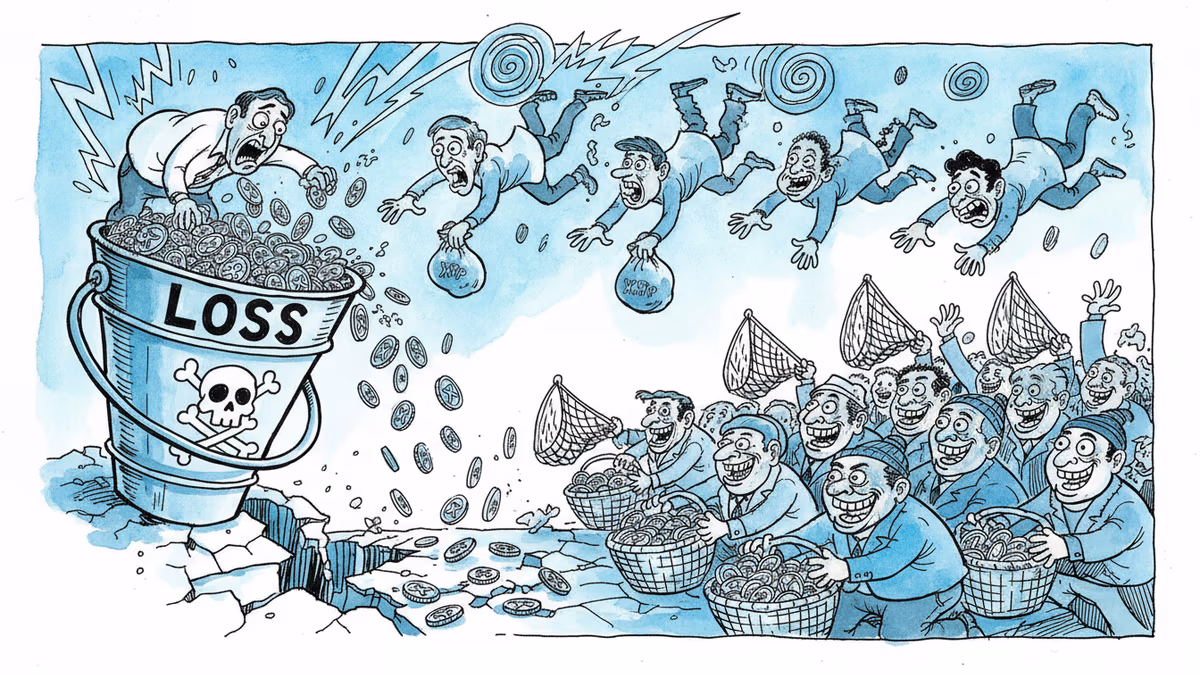 XRP「恐怖売り」で20億ドル損失、過去最大級の投げ売りが示すもの