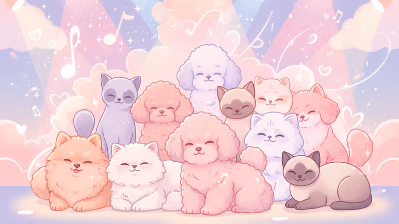 BTS V 的愛犬煤炭與專輯 Layover 的形象照