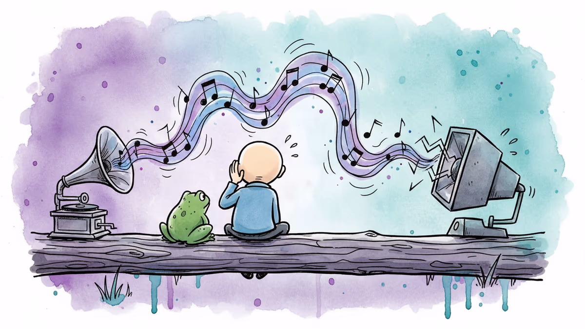 You and a Frog Might Agree on What Sounds Beautiful