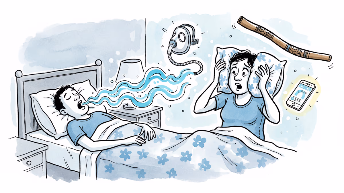 每天舔手機15分鐘，能治好打鼾嗎？