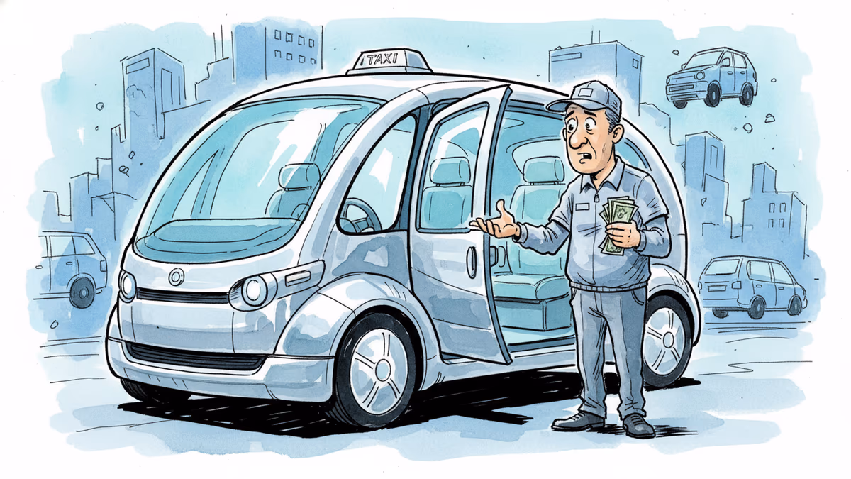 로봇택시가 문 못 닫으면, 배달기사가 달려간다