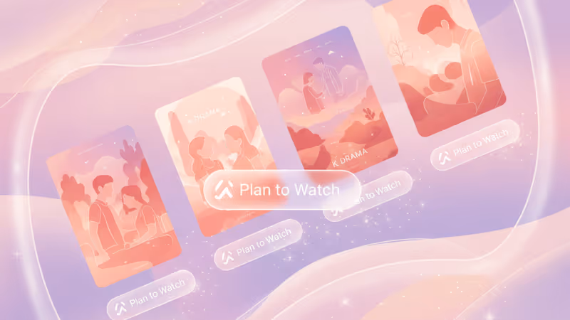 居心地の良い部屋でドラマの視聴リストを選ぶ様子