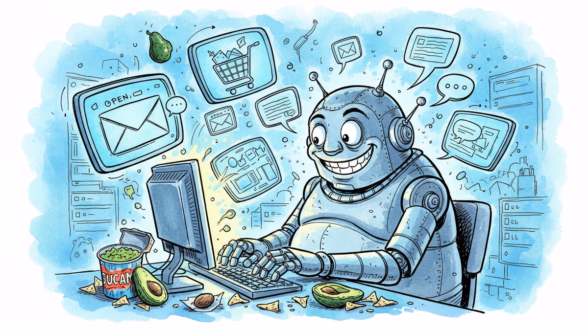 AI 비서가 내 신용카드로 과카몰리를 주문하려 했다