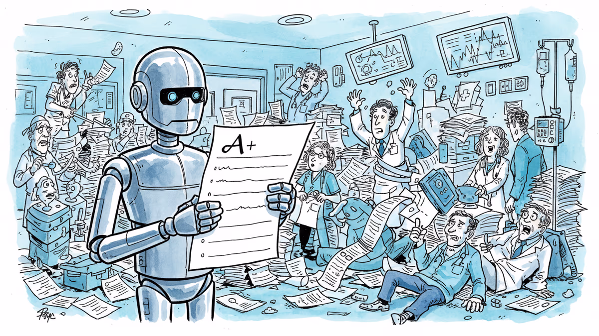 AI 성적표가 현실에서 통하지 않는 이유