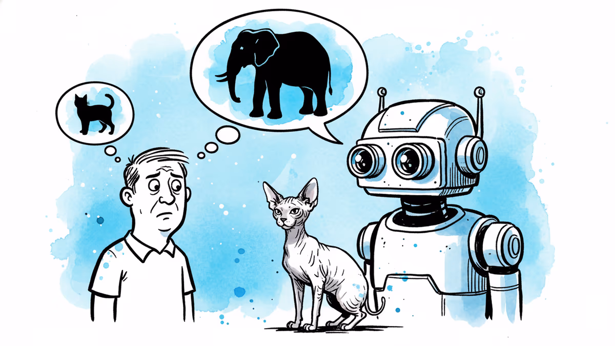 AI는 왜 고양이를 코끼리로 볼까