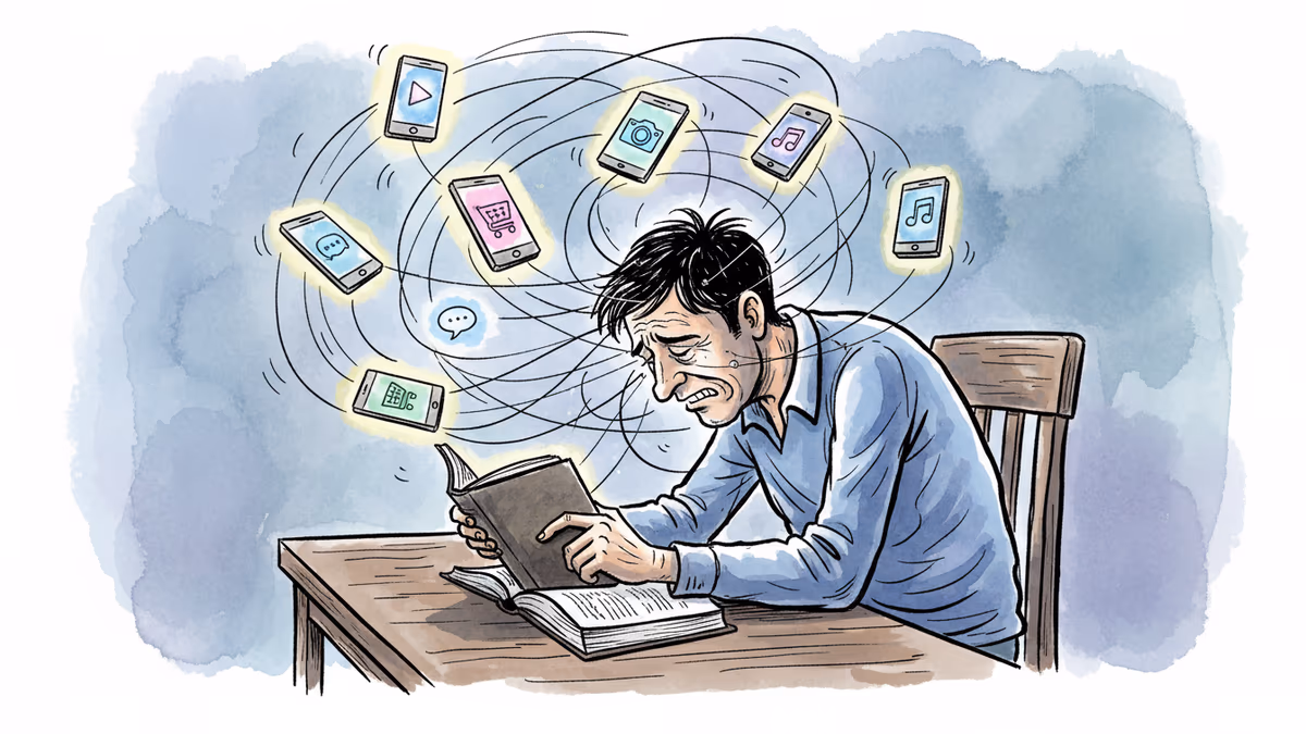 無法專注不是你的錯：被設計的注意力危機