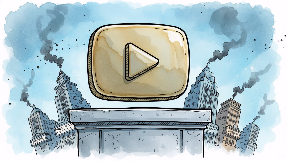 유튜브, 할리우드 4대 스튜디오 광고 매출 합산액 추월