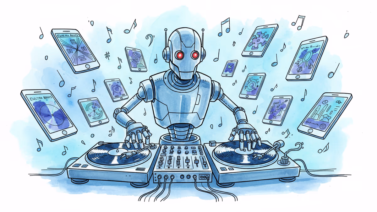 음성으로 '우울한 포스트락' 플레이리스트를 만든다면?