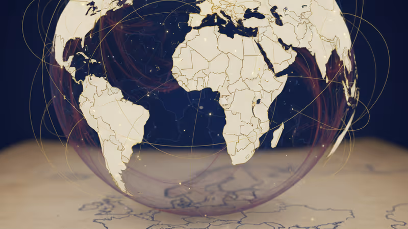 Digital illustration of a 90% progress bar over a peace treaty document.