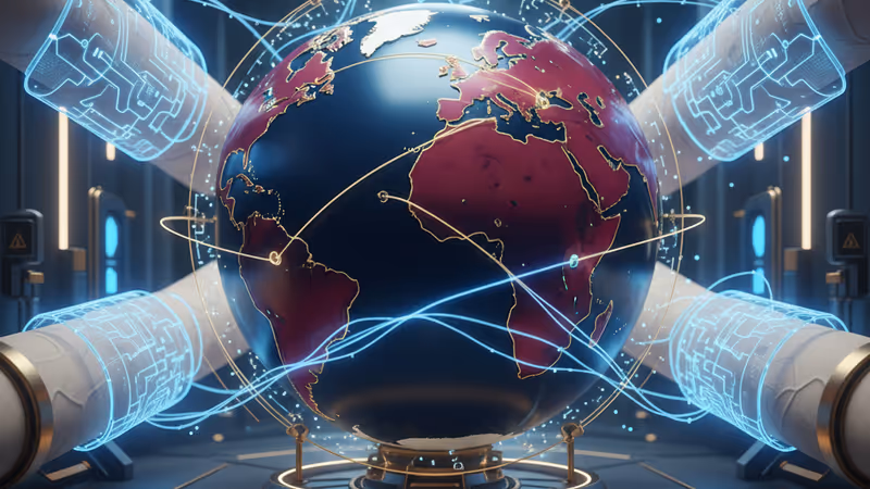 北京大学に帰還した若手研究者の研究分野を象徴する、バイオエレクトロニクスデバイスのイメージ画像