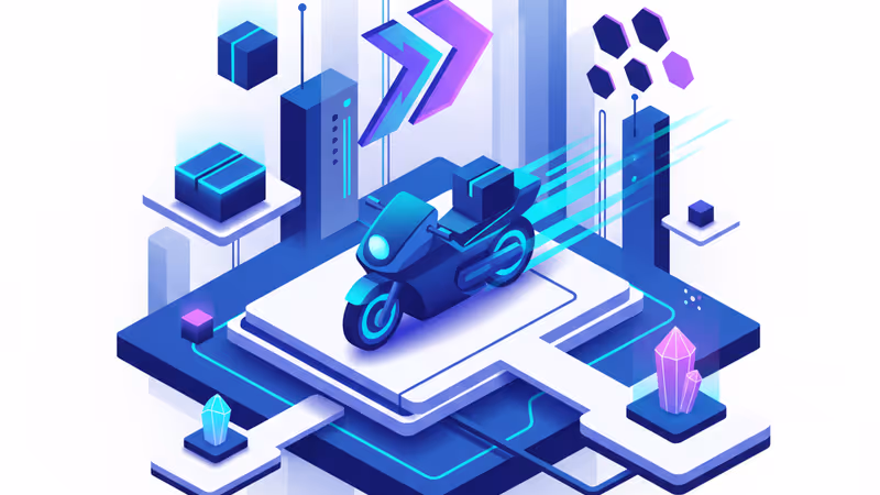 ZomatoとBlinkitの経営交代と成長を象徴するグラフィック