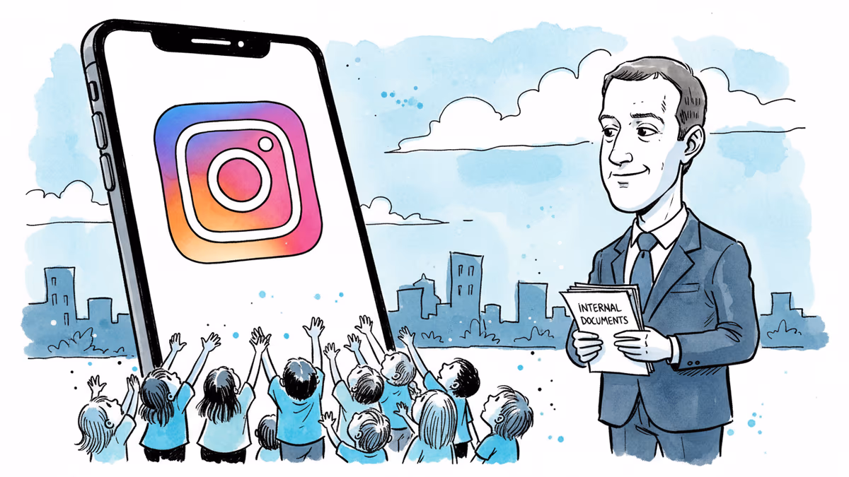 저커버그 법정 증언, "인스타그램은 13세 미만 타겟 안 해